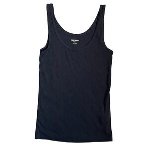 NWOT black old navy tank top! size m